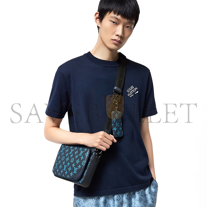 l0*is V*t0n nam trio messenger bag 